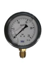 PULVERIZACION 267338 - MANOMETRO Ø100 GLICERINA INOX 1/2 25 BAR