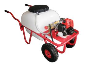 PULVERIZACION 267746 - CARRETILLA 2R 50L 4T.(31CC)BOMBA 15-25L (30ATM)