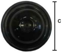 PULVERIZACION 270560 - MEMBRANA CALDERIN A&R (L,107 X58 )