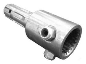 PULVERIZACION 30470 - ADAPTADOR TDF MACHO 1º1/8 A HEMBRA 1º3/8 LARGO 150MM.