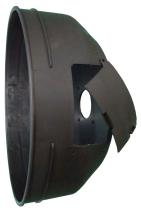 PULVERIZACION 308830 - PROTECTOR TRANSMISION OVALADO Ø 350 MM ( CON REGISTRO )