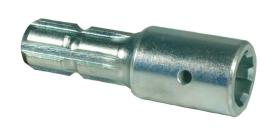 PULVERIZACION 309650 - ADAPTADOR TDF MACHO Z18 (18X22X5) HEMBRA1º3/8 Z06 L120 MM
