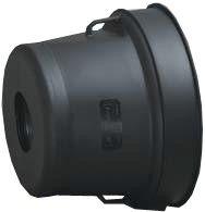 PULVERIZACION 313270 - PROTECTOR TRANSMISION Ø 158 MM NEGRO