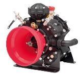 PULVERIZACION AR1604 - BOMBA A&R 1604 C ( 153 L. 50 BAR ) EJE PASANTE