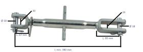 TENSOR LATERAL 501090 - TENSOR LATERAL CORTO L. 380-530