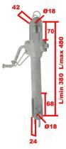 TENSOR LATERAL 503120 - TENSOR LATERAL L. 380-480 PARA - 60CV