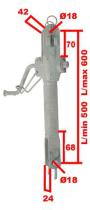 TENSOR LATERAL 503140 - TENSOR LATERAL L. 500-600 PARA -60CV