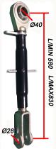 TENSOR LATERAL 508595 - BRAZO LATERAL CASE ( 40X3)