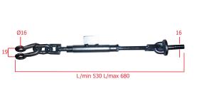 TENSOR LATERAL 508881 - TENSOR CADENA L. 530-680 MM
