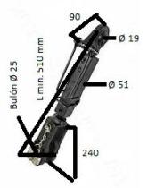TENSOR LATERAL 509101 - CAJA NIVELADORA CNH
