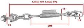 BRAZOS AJUST.-LAT. 961250 - CONJUNTO TENSOR CADENA PASQUALI