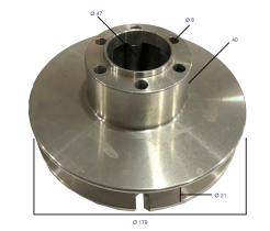 MOTORES LD LDA 106961016 - POLEA ARRANQUE 6A ANTOR