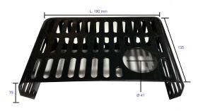 MOTORES LD LDA 136927097 - PROTECTOR TUBO ESCAPE 6LD400 360 325 (190X135X75 MM) Ø41