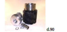 MOTORES LD LDA MKITR3Z - CILINDRO + PISTON+ JUNTAS (RUGERINI RF120-30 ) Ø90 CAMARA CE