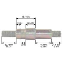 BULONES 184356M1 - BULON BARRA DE TIRO AGCO Ø 28,5 L. 151MM