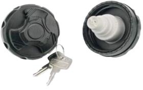 TAPONES 130180 - TAPON GAS OIL MACHO Ø61 PASO 6 CON LLAVE Y VALVULA