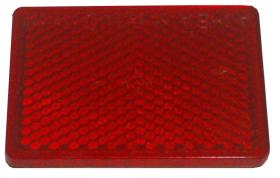 CATADRIOPTICOS 355600 - CATADRIOPTICO RECTANGULAR ADHESIVO  ROJO 57 X 39