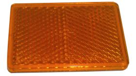 CATADRIOPTICOS 355610 - CATADRIOPTICO RECTANGULAR ADHESIVO AMBAR 57 X 39