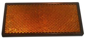 CATADRIOPTICOS 355640 - CATADRIOPTICO ADHESIVO RECTANG. AMBAR 105X48