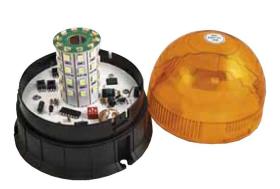 ROTATIVOS GRUPO 362121 - ROTATIVO ELECTRA LED PLANO  FIJO 12/24V