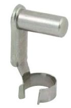 AMORTIGUADOR 616580 - GRAPA CORTA AMORTIGUADOR Ø8 L31MM