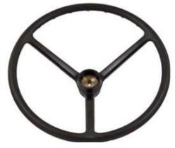 VOLANTES 602580 - VOLANTE Ø 435 ALTO 128 MM CONO 1:20 MM