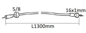 VOLANTES 623650 - CABLE CUENTA REVOLUCIONES SAME LAMBORGHINI LT. 1300 MM 16X10
