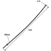 CABLES 5120144 - CABLE PUERTA CNH LT. 350 MM LF. 245 MM