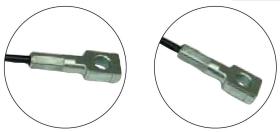 CABLES 653220 - CABLE FRENO MANO LT. 300 MM LF. 235 MM