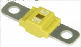 FUSIBLES 369660 - FUSIBLE MIDIVAL 60 AMP. AMARILLO