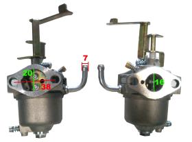 FUSIBLES 78008000 - CARBURADOR OHV 080 OHV 090