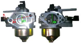 FUSIBLES 78008002 - CARBURADOR OHV 270/300