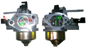 FUSIBLES 78008003 - CARBURADOR OHV 390