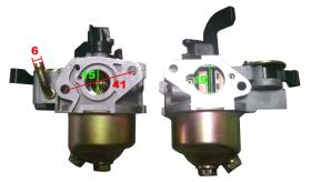 FUSIBLES 78008009 - CARBURADOR OHV TIPO H100-152 MTB-40