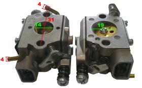 FUSIBLES 78008040 - CARBURADOR MTS-18