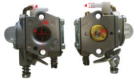 FUSIBLES 78008047 - CARBURADOR ALPINA 34, 40, 42 WALBRO