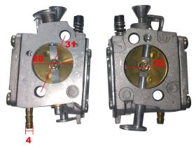 FUSIBLES 78008060 - CARBURADOR HUSQVARNA  61, 162, 268, 272 HS-163A HS-260A