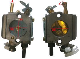 FUSIBLES 78008066 - CARBURADOR HUSQVARNA 362 365 371 372 JONSERED 2165 2065