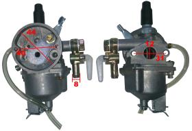 FUSIBLES 78008070 - CARBURADOR KAWASAKI TD40
