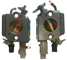 FUSIBLES 78008078 - CARBURADOR HUSQVARNA 340, 345, 350, 353, 346XP C3-EL32 2145,