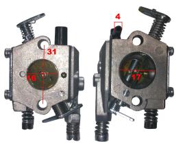 FUSIBLES 78008082 - CARBURADOR WALBRO STL 021, 023, 25, 210, 230, 250 .