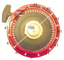 FUSIBLES 78011007 - ARRANQUE G150 - G200