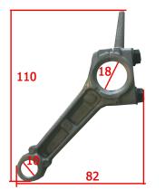 FUSIBLES 78013996 - BIELA OHV H100 STD