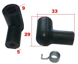 FUSIBLES 78017060 - PIPA BUJIA HUSQVARNA