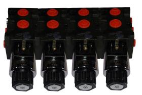 DISTRIBUIDORES 806374 - KIT 4 DESVIADORAS APILADAS Ø 3/8 12V