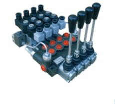 DISTRIBUIDORES 816074 - DISTRIBUIDOR 4 VIAS  MANUAL + 12 V D/E 3/8