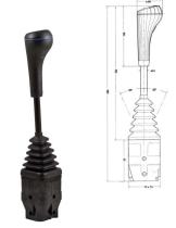 DISTRIBUIDORES 820250 - PALANCA MANDO + BASE