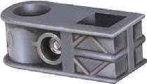 ABRAZADERA 270750 - ABRAZADERA 1/2 CUADRADO 25MM PLASTICO