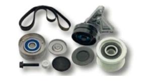 RODAMIENTOS 131610 - KIT DISTRIBUCION JHD  4 PIEZAS L 2450 MM