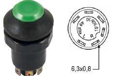 INTERRUPTOR 362400 - INTERRUPTOR NEUTRO VERDE 6 PATILLAS PNEUTRON